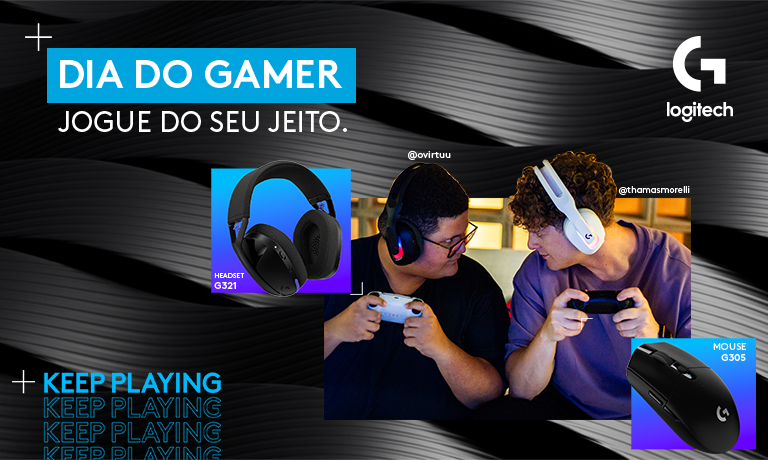 [PARCERIA] LOGITECH - Dia do Gamer - Destaque